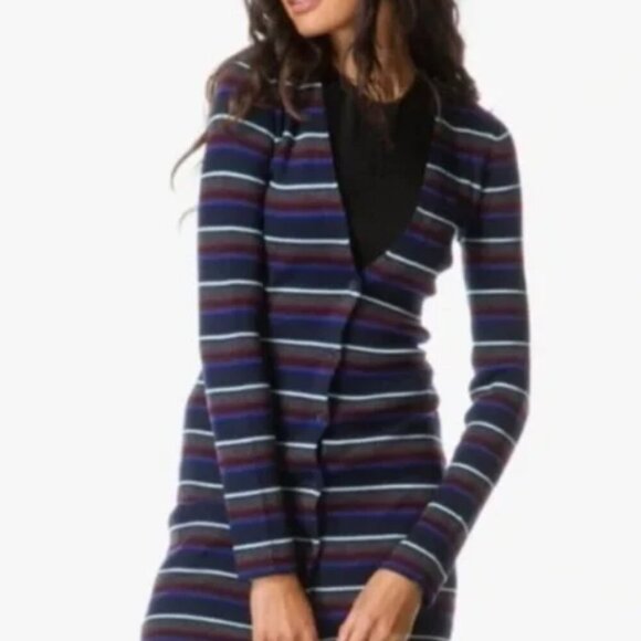 T Alexander Wang Merino Wool striped cardigan - Picture 2 of 5